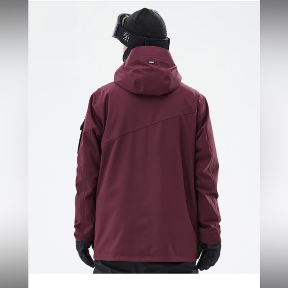 Dope Jacket - Adept - Burgundy - Men’s 2XL - Picture 6 of 16